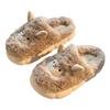 Women's Warm Winter Sheep Slippers - Non-Slip, Fleece-Lined, Thick Sole, and Cotton Comfort.