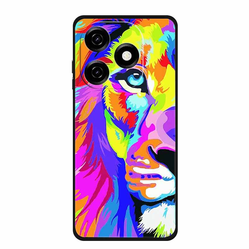 Für Honor X5c Plus Hülle Niedliche Cartoon Weiche Silikon TPU Schutz-Rückseite Handyhülle für Honor X5c Plus Luxus Bumper Coque