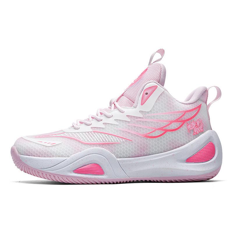 Spring Basketball Shoes Men's Shoes Women's Shoes Non-slip Breathable Sports Shoes Teenagers Middle School Students Practical Training Shoes