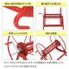 Bonarca Agricultural Hose 200m with Inner Diameter Truck Bed for Commercial and Light Home Large Manual Hand Car Pesticide Farm Agricultural Hose Reel