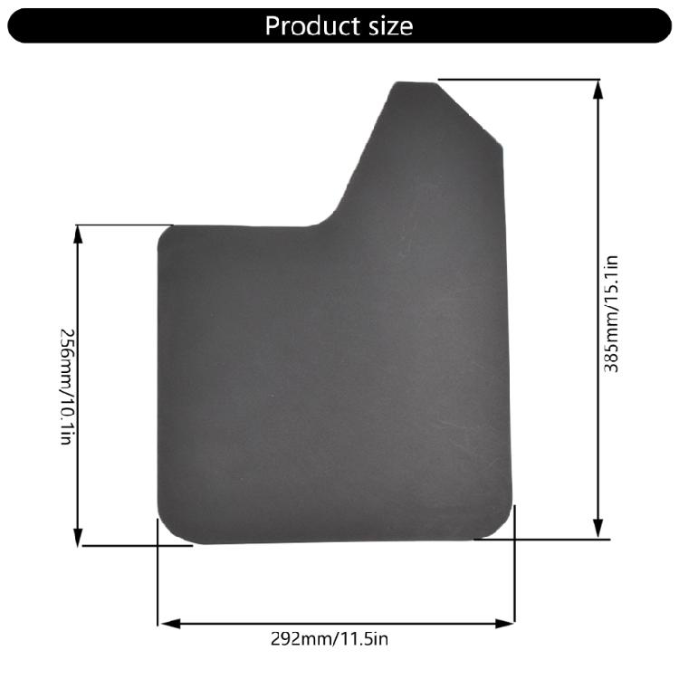2 Pair Car Mud Guards Designed For Easy DIY Installation And Enhances Durability Protects Against Splashes Against Dirt