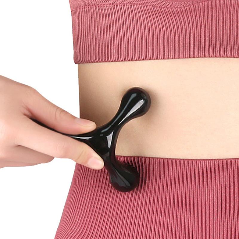 Arch Body Massager Handheld Health Balance Three Ball Back Massage Stick Relax Acupressure Health Massage Tool