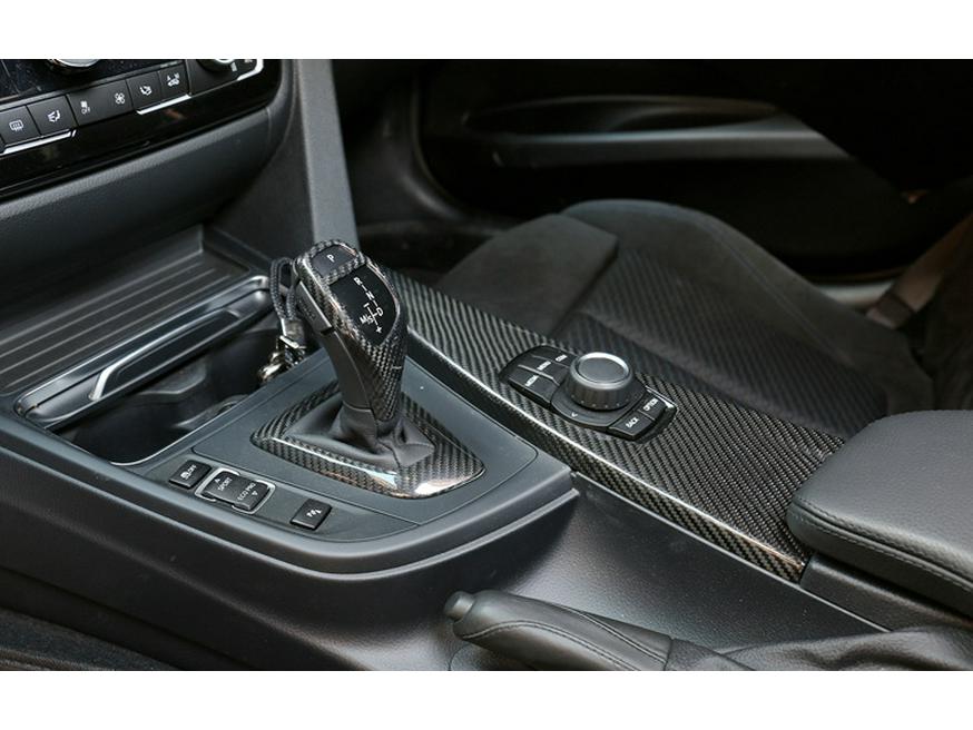 BMW Carbon Fiber Gear Shift Knob Base Sticker