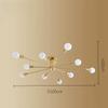 6/8/10 Head Multi-pole Ceiling Light Retro Industrial Loft Nordic Dome Light Home Decoration Lighting (bulb Not Included)