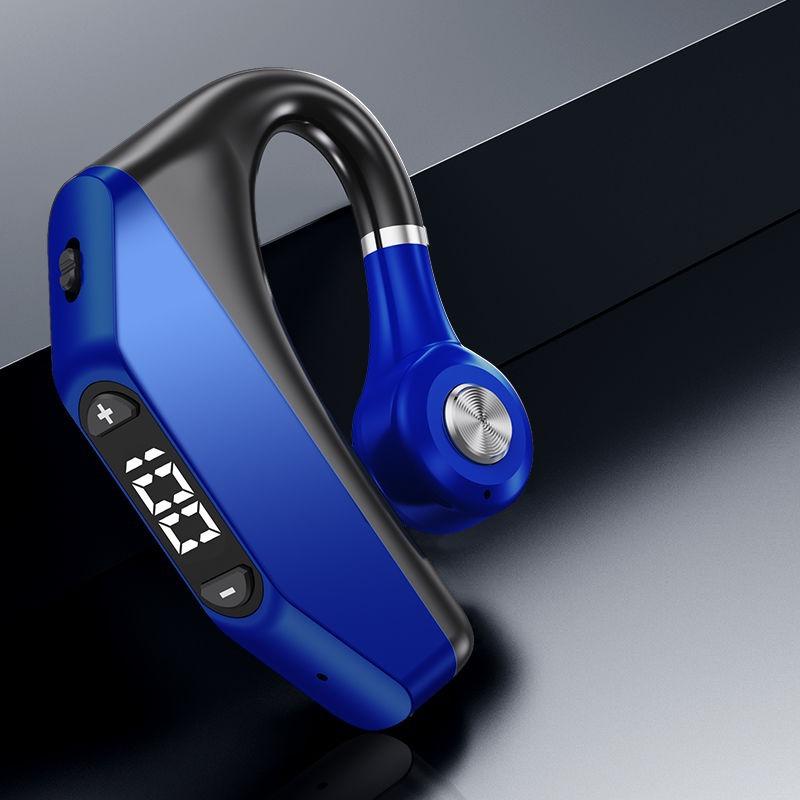 AlongChoice Bluetooth 5.3 Business Earphone LED Digital Display Headset Surround Music Large Capacity Headphone Waterproof