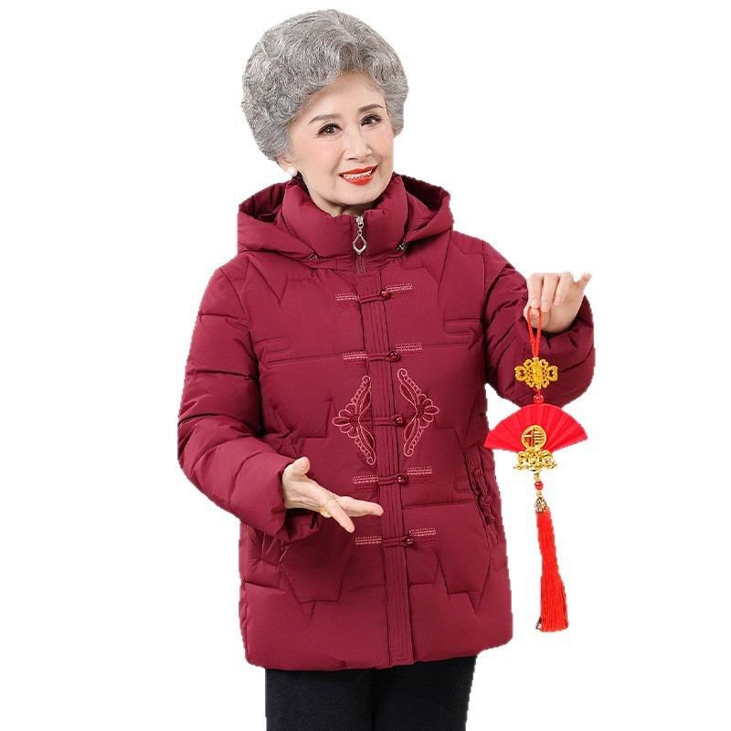 Winter down cotton-padded clothes women's down thickened cotton-padded clothes jacket hooded cotton-padded jacket