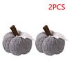 1-5PCS Small Pumpkins Home Decor Knit Knitted Pumpkin Reusable Seasonal Charm Cozy Warm Decorative Ornaments Crochet Pumpkins