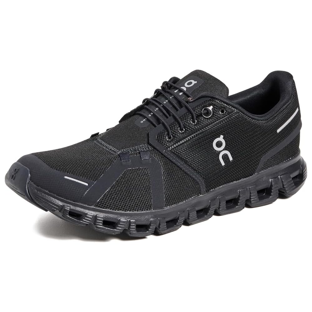On Running Cloud 6 Men s Running Shoes Black 26.0 cm Lightweight Breathable Comfort