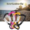 Lixada Swivel Carabiner Clip 360° Rotatable Spinner Carabiner Small Auto Locking Carabiner