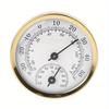 Mini 2-in-1 Thermometer Hygrometer Wandmontage Mechanisch Analog Temperaturanzeige Luftfeuchtigkeitsmesser