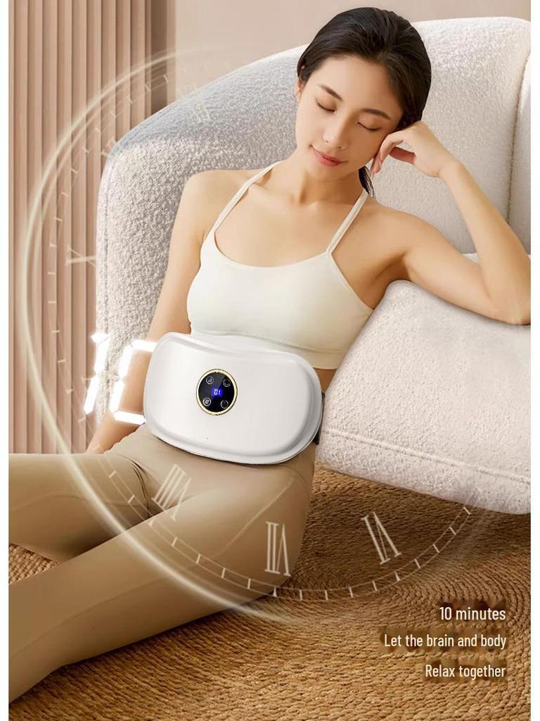 Bianstone Abdominal Massager and Moxibustion Therapy for Intestinal Health