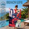 Mira-culous Adventures Beach Towel, Super Soft Microfiber, Perfect Gift for Her/Him, Birthday, for Pool, Beach, Travel, Decor Beach Party