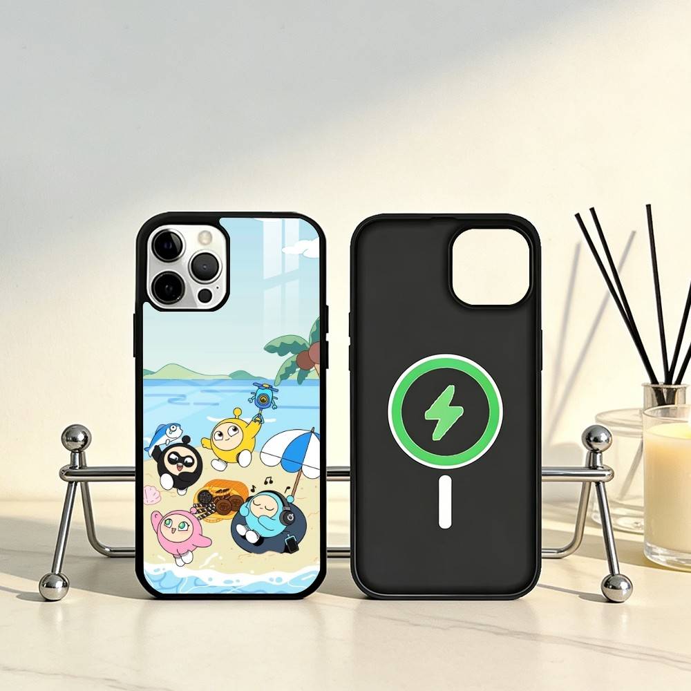 Cute E-Eggy P-Party-EP Phone Case For iPhone17,16,15,14,13,12,11 Plus,Pro Max Magnetic For Magsafe Wireless Charging