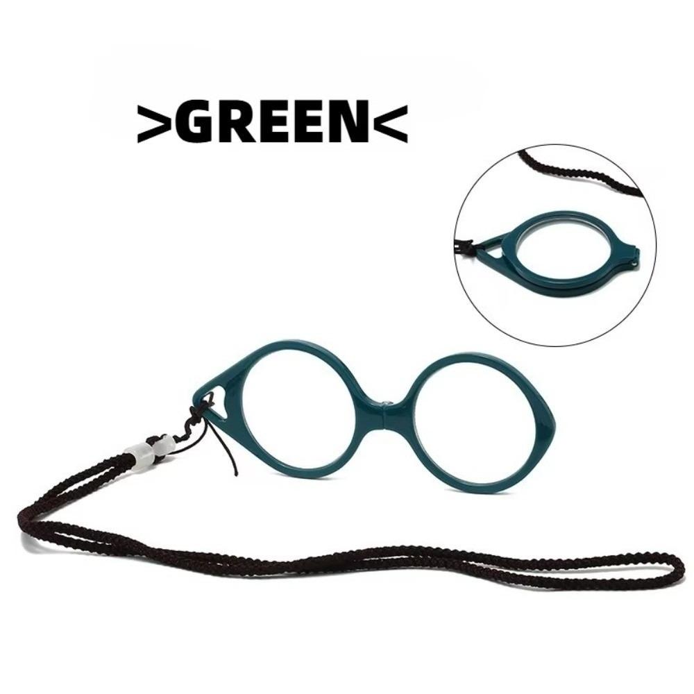 Lightweight Frame Neck Hanging Glasses With Chain Hands-Free Magnifier  For Seniors