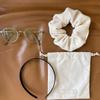 SOFT WATTER Soft Scrunchie_Cream