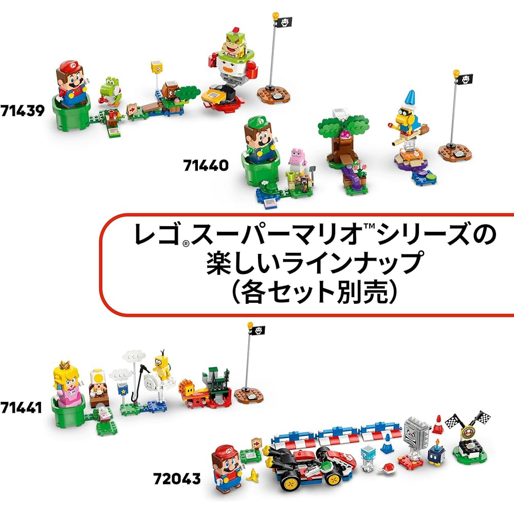 LEGO Super Mario Toad's Camp Building Toy Set Educational Blocks for Kids Ages 6-9 72040