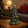 9/13.5cm Photo Props Xmas Atmosphere Ornaments Exquisite Home Decor Cute Mini Christmas Tree Scene Setting Christmas