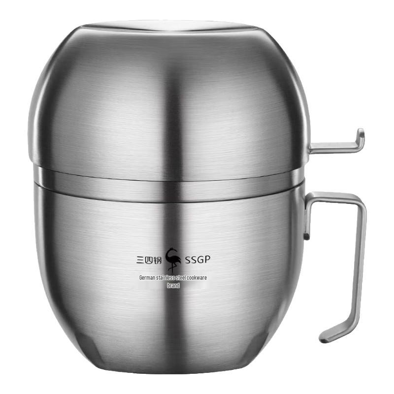 SSGP 304 Stainless Steel Instant Noodle & Soup Bowl with Lid