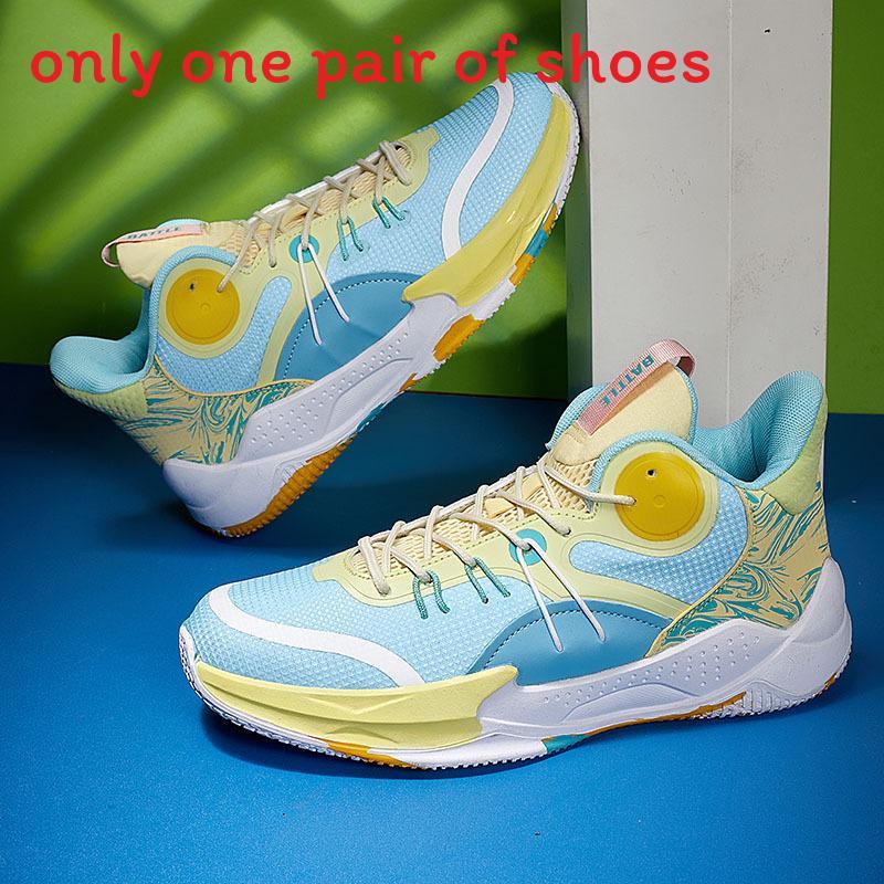 Basketball Shoes Men Summer Breathable Mesh Running Sneakers With Nonslip Soles For Youth Sports