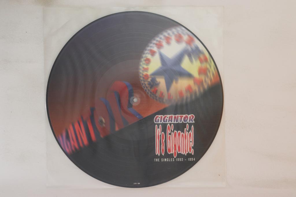 LP Record GIGANTOR - Its Gigantic Singles 1992 1994 LF129 LOST AND FOUND 1996 Germany Rock Used