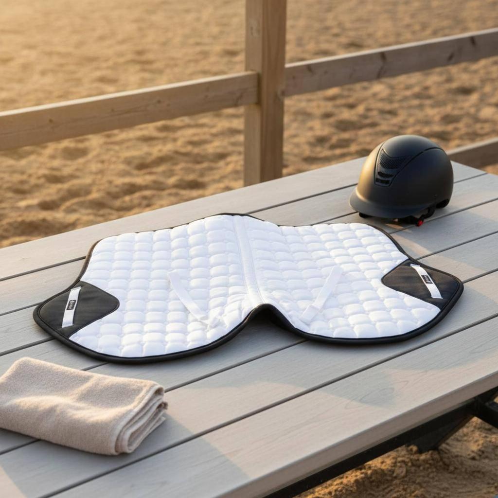 Horse Saddle Pad Breathable Equestrian Sweat-Absorbing Sports Gear