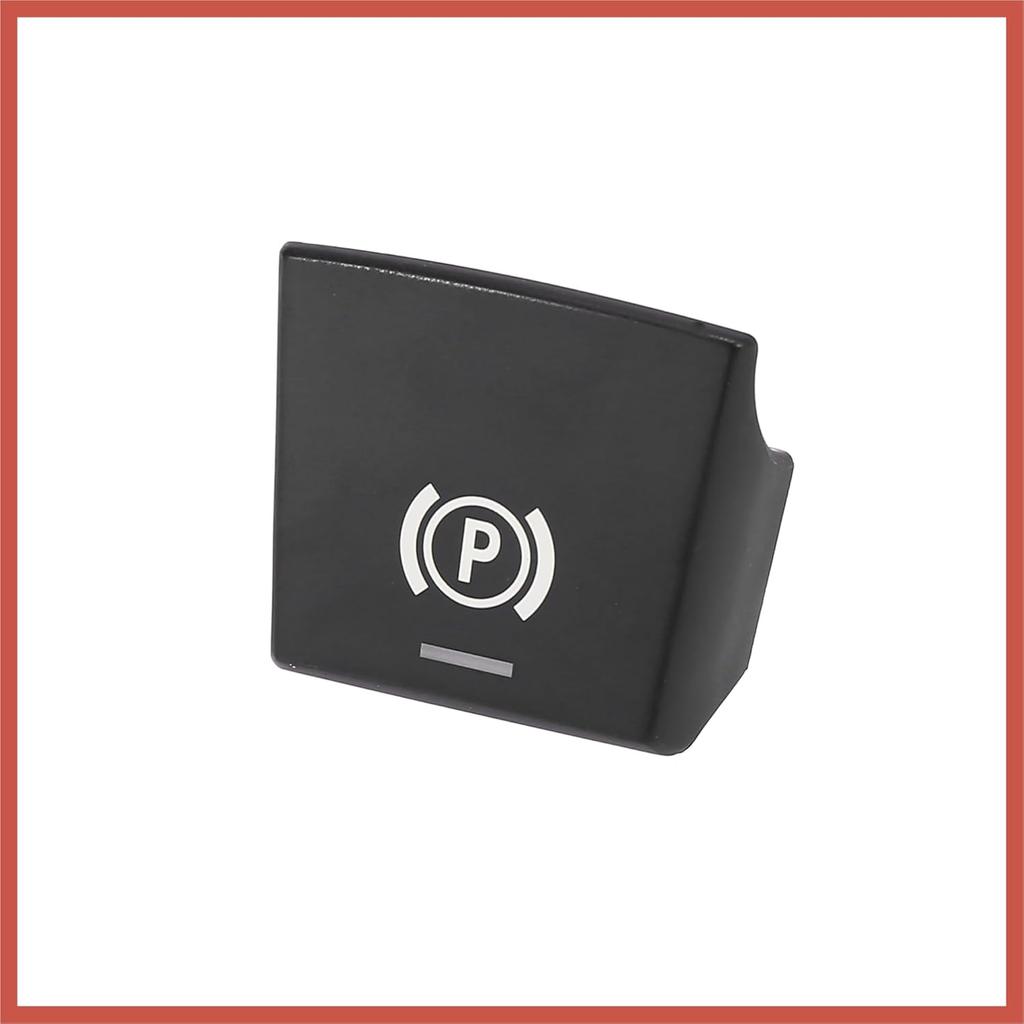 ACROPIX Car Trim Console Control Electronic Parking Brake Switch Button Cover P Button Cover Replacement Short Feet for BMW 5 6 Series X2 X4 X5 X6