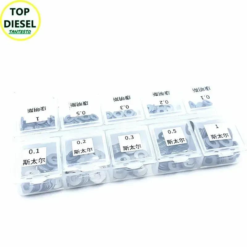 500PCS 3X7.2/4X9mm  Diesel Fuel Injector Pump Nozzle Seal Washer Aluminium Rings Repair Kits for AOWEI STR CUMMINS BOSCH