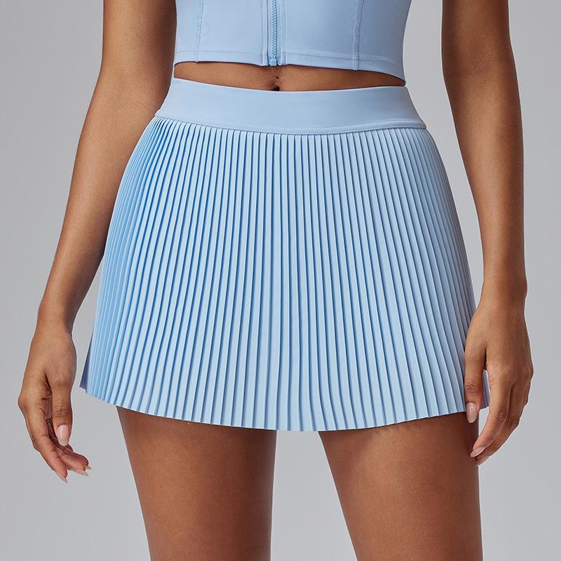 

Женская летняя спортивная плиссированная мини-юбка А-силуэта для тенниса, бега, йоги и гольфа L