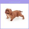 American Bully Pitbull Dyremodel PVC Figur Samlerobjekt Display Til Hundeentusiaster