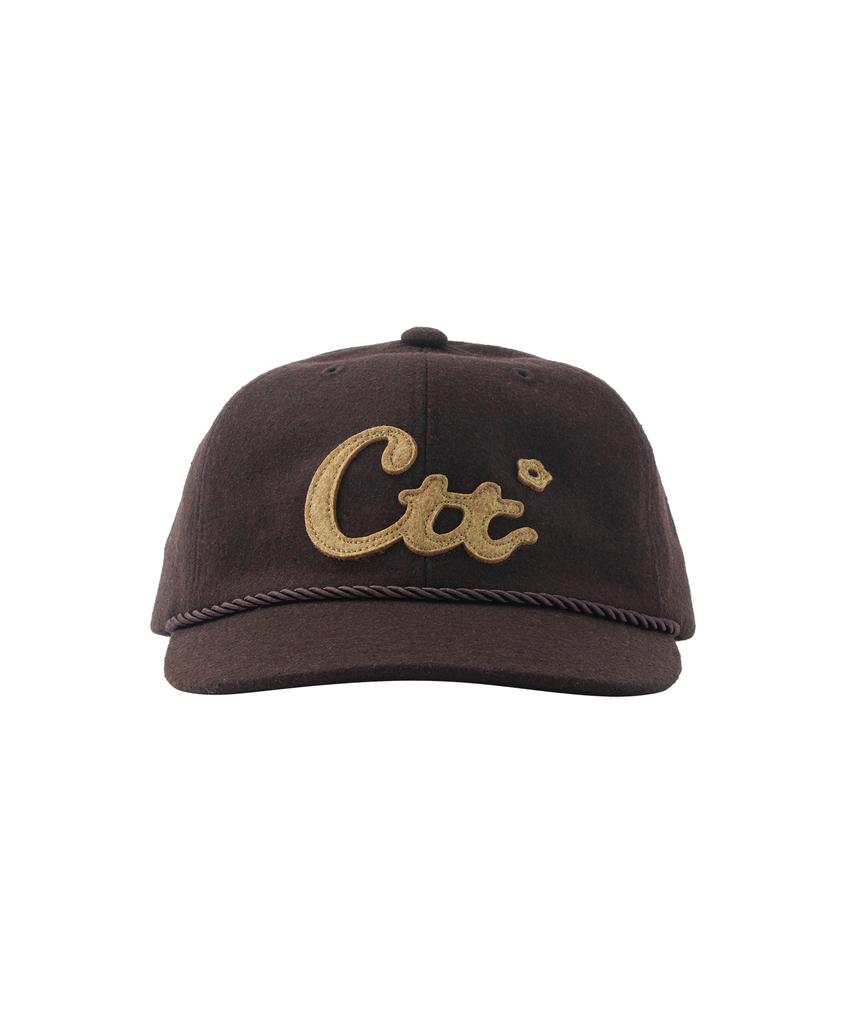 Kkotte Ctt Melton Wool Rope Cap (Brown)