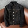 Genuine Sheepskin Leather Jacket Men Faux Suede Cowboy Coat Slim Fit Short Autumn Winter Fashion