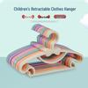 Nordic Style Seamless Plastic Hangers for Infants, Toddlers, and Children's Clothing & Pants