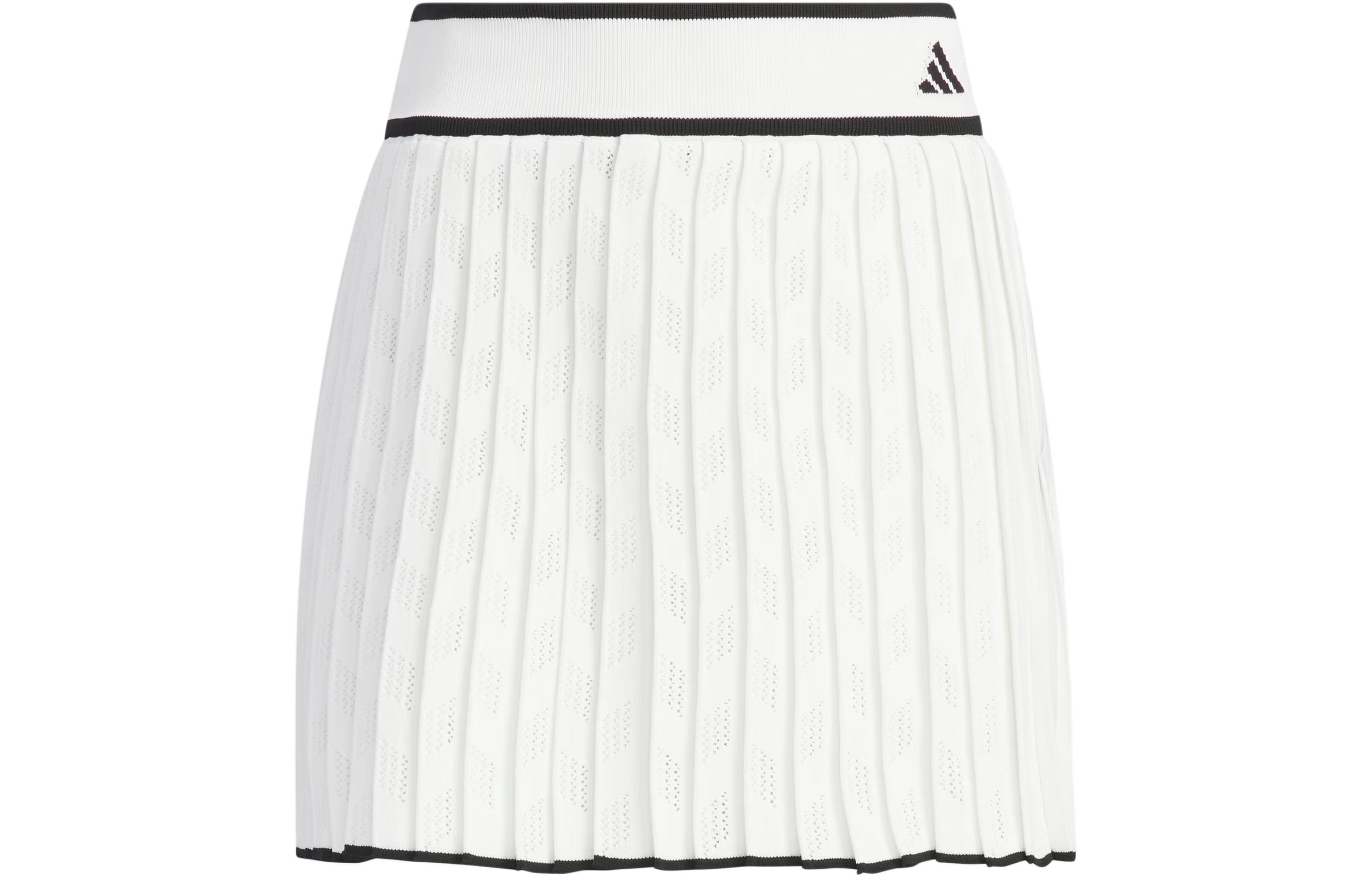 Adidas Primeknit Pleated Skirt Casual Short Skirts Women s White IN6590 L