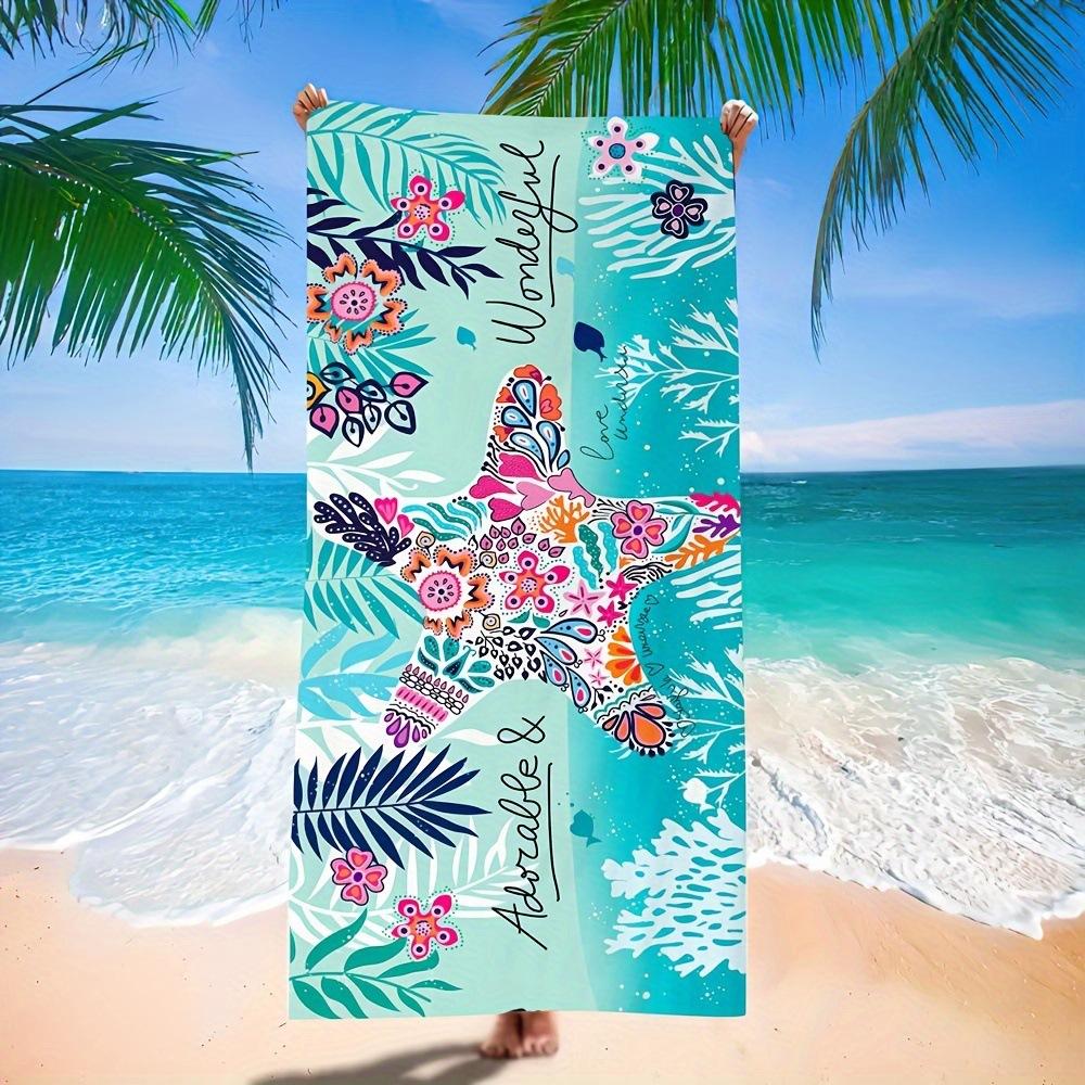 Popular Microfiber Beach Towel Summer Outdoor Quick-Drying Bath Towel Beach Towel Swimming Bath Towel