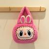 New Rabu Plush Bag Cartoon Cute Handbag Shoulder Bag Crossbody Bag for Children's Girlfriend