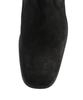 Mellos (Handmade) Square Toe Chelsea Boots - Black Suede