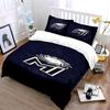 "Stylish MI Logo with Swirling Design" Print Bedding Set Duvet Cover Pillowcases (1* Duvet Cover 2* Pillowcases Do Not Include Comforter)