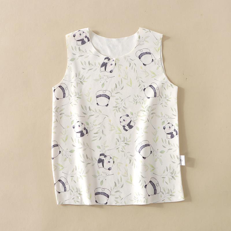 

Children s Self-Heating Sleeveless Velvet Vest - Warm, Seamless Base Layer for Autumn & Winter 110 (26-38 lbs)