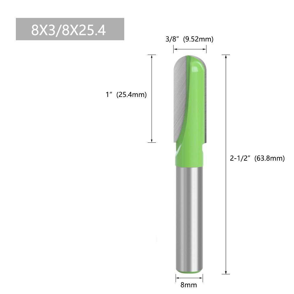 

Углы сдвига Фреза для деревообрабатывающего оборудования, хвостовик 8 мм C