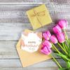 12pcs Foldable Mother's Day Greeting Card Blessing Message Card Party Gift Card  Thank You Mom Gift
