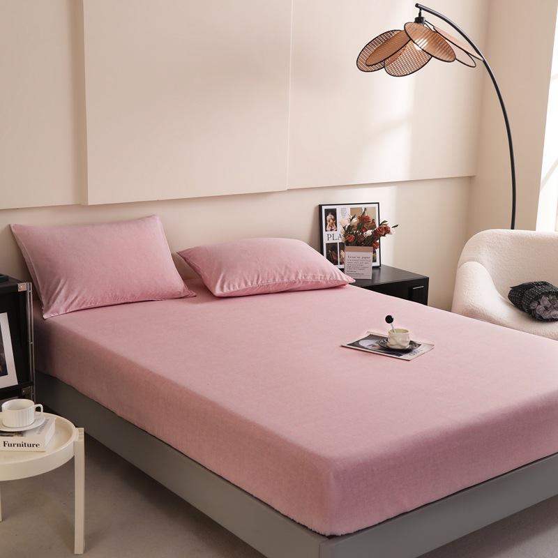 Kationische einteilige Matratze, staubdichter Matratzenschoner, gewaschene und polierte Vollfarbe, rutschfest, Simmons All-inclusive-Matratzenschoner.