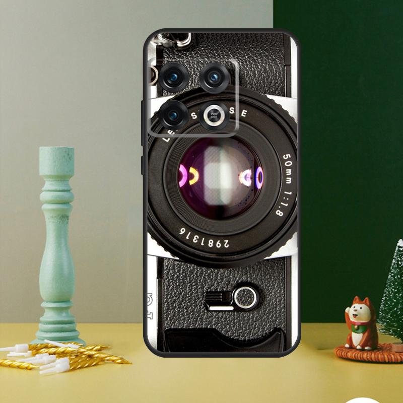 Vintage Retro Camera Case For OnePlus Nord CE 2 3 4 Lite N20 N30 9 10 Pro 8T 9RT 10T 10R 12 11 12R 13 13R Cover