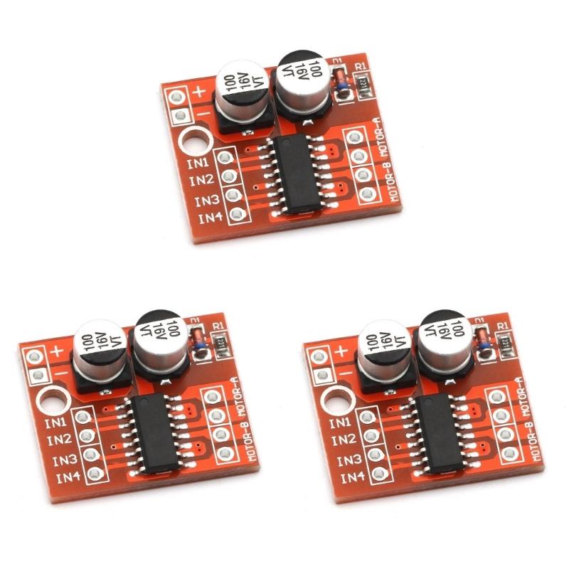 2Channel High Current Power Motor Driver Controller Board with H Bridge Design and Compactly Design for DIY Electronics