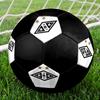 1PC Rosenborg Ballklub logo size 5 soccer ball PrahaIndoor Soccer Ball Colorful All Ages Machine Stitched PVC Competition Ready Durable High-Bounce