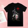 Medieval  Knights Templar T Shirts print O-Neck Short Sleeve Regular Mens Heigh Quality Men Hip-Hop t Shirt