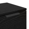 Sideboard in Black Oak Look 60 x 30 x 70 cm Engineered Wood