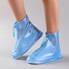 Mid-Calf Waterproof Non-Slip Shoe Covers - Thickened and Wear-Resistant for Outdoor Travel, Men & Women, with Zipper