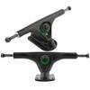 2PCS MS3101 Black Aluminium Alloy Casting Round Hollow Skateboard Thicken Base Long Board Truck Bracket