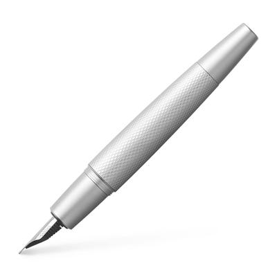 Emotion Fountain F Fin Ren Officielt Importeret FABER-CASTELL Pen, Spids, Sølv, FC148671, Dobbeltbrug,