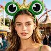 Treefrog Queen Costume Set Childrens Costumes Outfit Role Play Headpiece For Kids Birthday Party And Family Gathering Fun